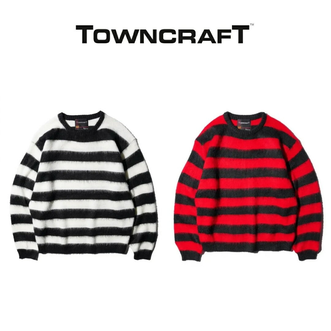 ��TOWNCRAFT / �����󥯥�եȡ�BORDER SHAGGY CREW SWEATER C.E.L.STORE Exclusive ������ơ����������...
