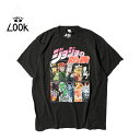 【THRIFTY LOOK / スリフティールック】THRIFTY ANIME TEE "JOJO'S BIZARRE ADVENTURE"『ジョジョの奇妙な冒険』荒木飛呂彦 漫画 スターダストクルセイダース アニメ オフィシャル ライセンシー Tシャツ ユーズド加工 ヴィンテージ加工