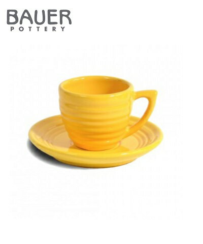 BAUER POTTERY バウアーポッタリー CUP&SAUCER テーブルウェア カラフル 食器 陶器 マグカップ カップ ソーサー MADE IN U.S.A