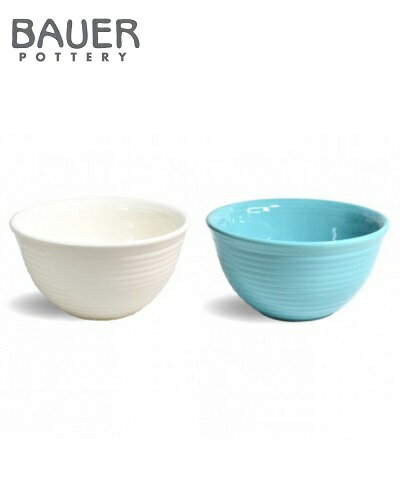 BAUER POTTERY バウアーポッタリー CLASSIC STYLE MIXING BOWL 12 クラシック ミキシングボウル 大き目 サラダ ボウル カラフル 食器 陶器 テーブルウエア MADE IN U.S.A アメリカ製