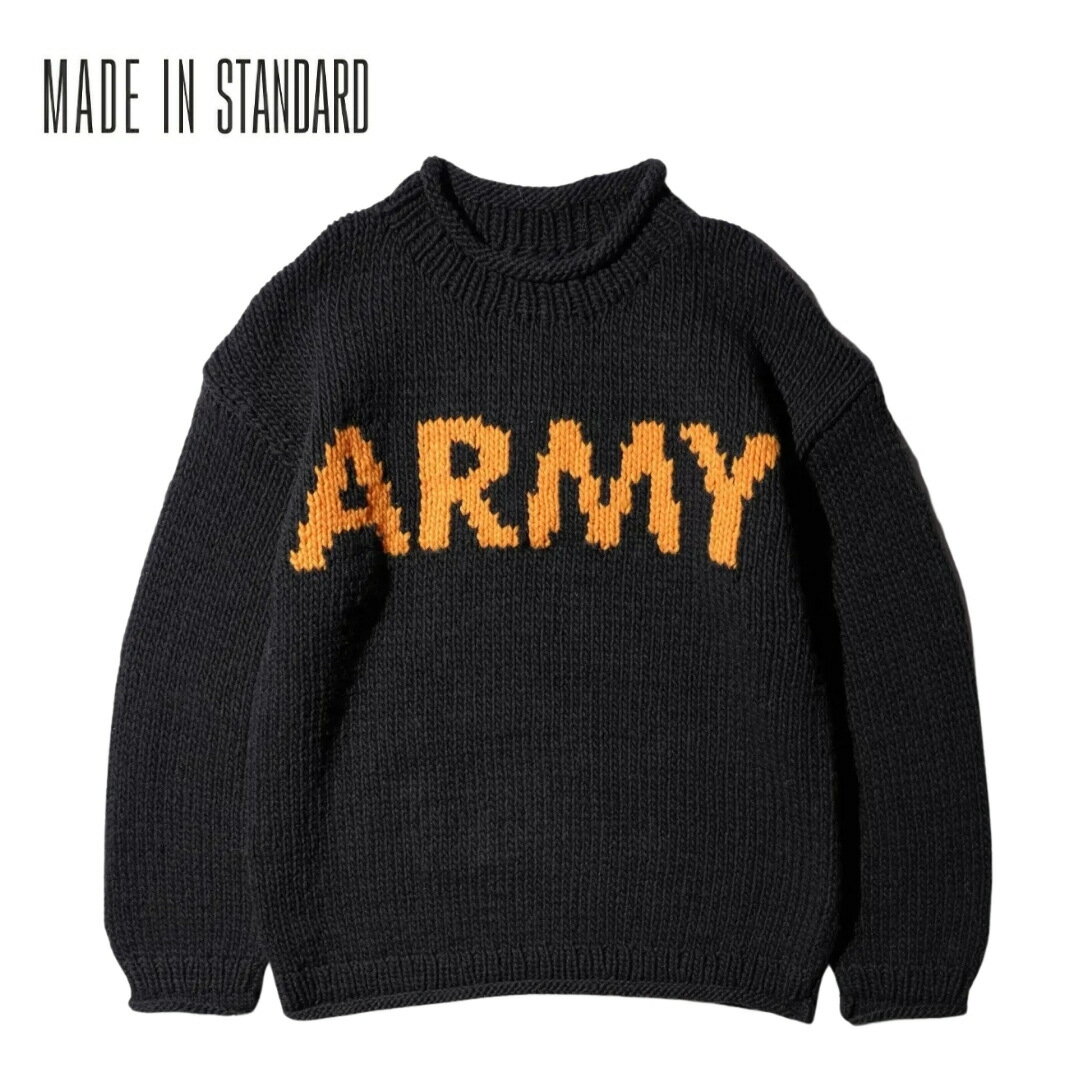 MADE IN STANDARD / ᥤɥ󥹥ɡARMY ROLL-NECK SWEATER Ԥ 륻 ˥å ߡ  ...