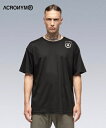 ACRONYM アクロニウム MERCERIZED SHORT SLEEVE T-SHIRTS STRAIGHT FIT (S24-PR-B) 半袖 Tシャツ グラフィック バック プリント ポルトガル製 ホワイト ブラック M L