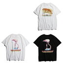  PRINTED CREW TEE フロント バック プリント 半袖Tシャツ