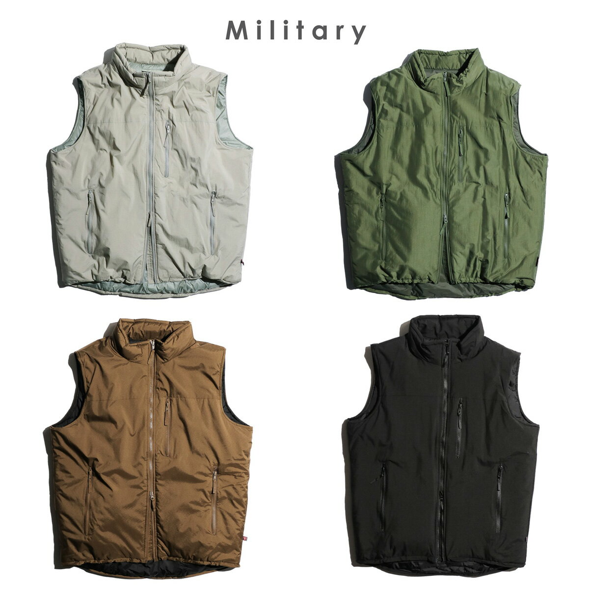 U.S MILITARY / ユーエスミリタリー LEVEL7 ECWCS PRIMALOFT VEST エクワックス プリマロフトベスト