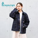 【PENNEY'S / ペニーズ】10oz DENIM ENGINEER SHORT JACKET RIGID ショート丈 オーガニックコットン エンジニア ジャケット リジット デニム(4)