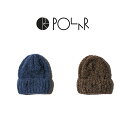 【Polar Skate Co. / ポーラースケートカンパニー】FLUFF BEANIE ブランドロゴ 刺繍 ビーニー