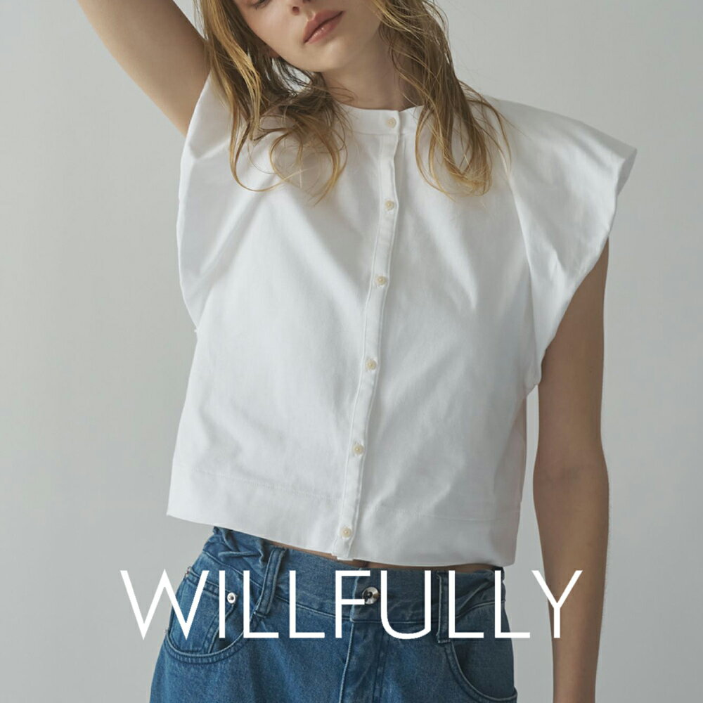 WILLFULLY ウィルフリーヘインズコラボ バルーンスリーブTシャツ (ホワイト&ブラック) 2P BEEFY-T balloon sleeve tops (White&Black)