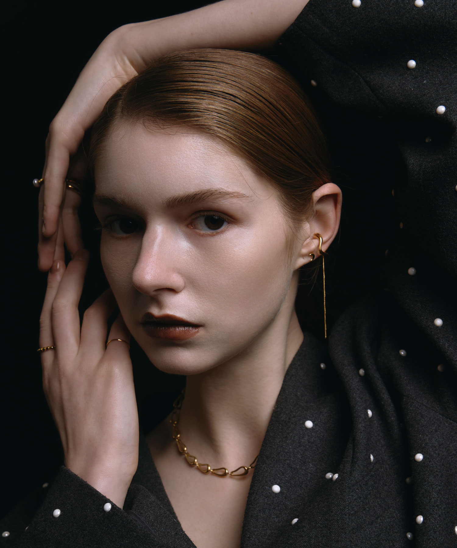 【ゴールド】リルトイヤーカフ | CENE セネ せね 金属アレルギー アレルギー対応 つけっぱなし サージカルステンレス シンプル ゴールド レディース イヤーカフ プレゼント