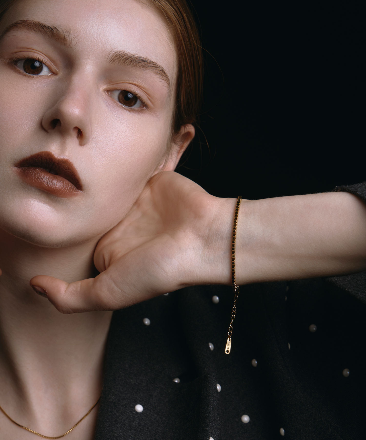 【ゴールド】ボックスチェーンブレスレット | CENE セネ せね 金属アレルギー アレルギー対応 つけっぱなし サージカルステンレス シンプル ゴールド レディース ブレスレット バングル プレゼント