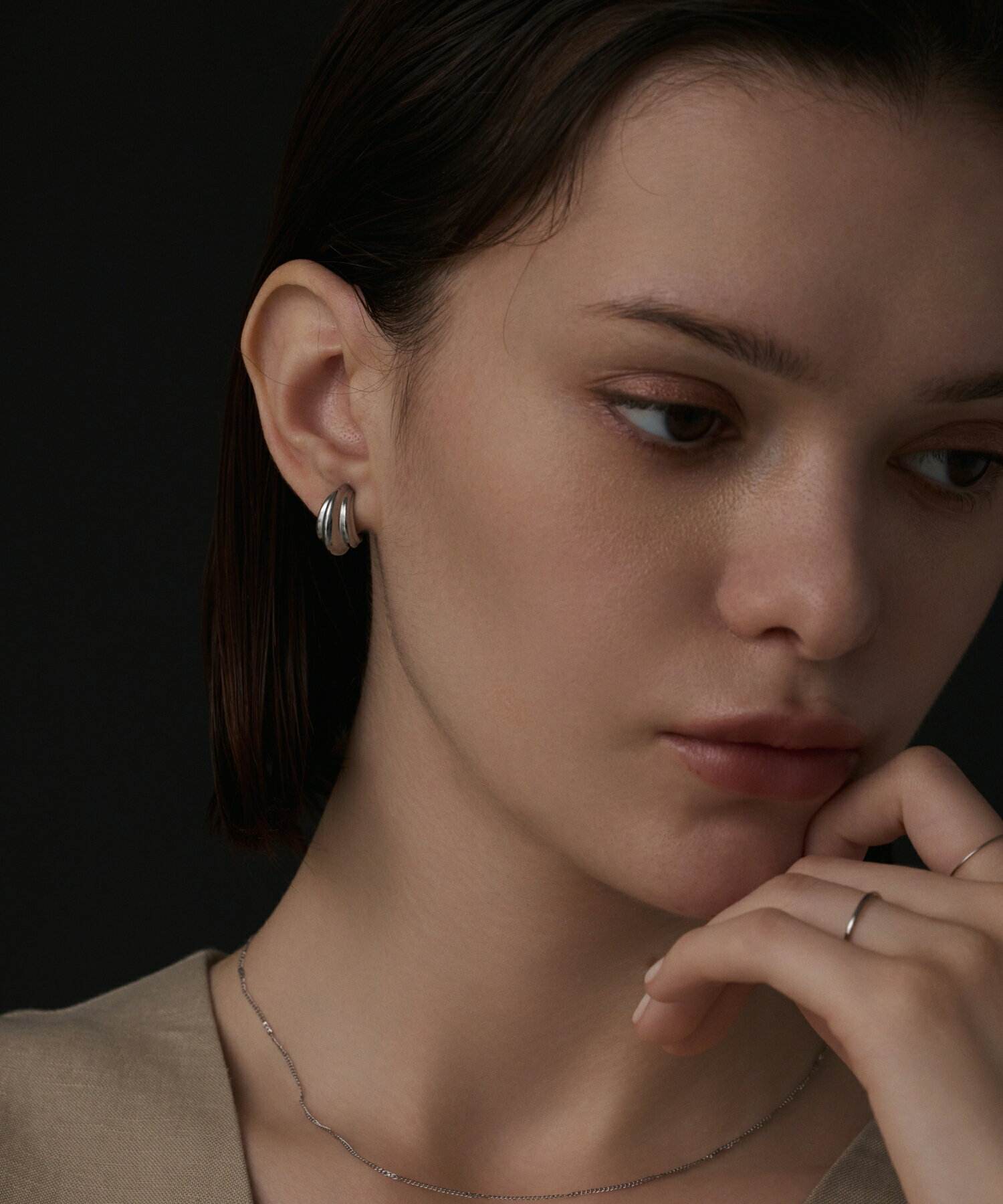 楽天市場】ウェーブ スティック（イヤリング｜レディースジュエリー