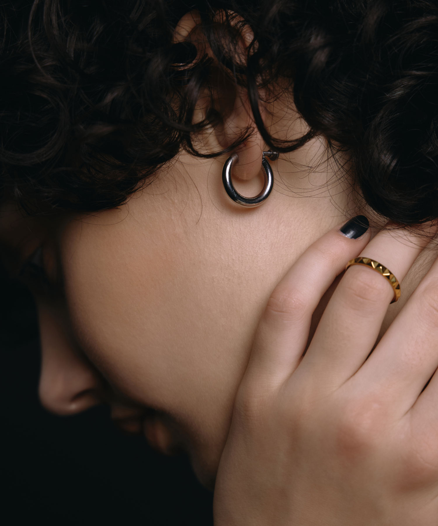 【シルバー】シンプルフープイヤリング | CENE セネ せね 金属アレルギー アレルギー対応 つけっぱなし サージカルステンレス シンプル シルバー レディース イヤリング プレゼント