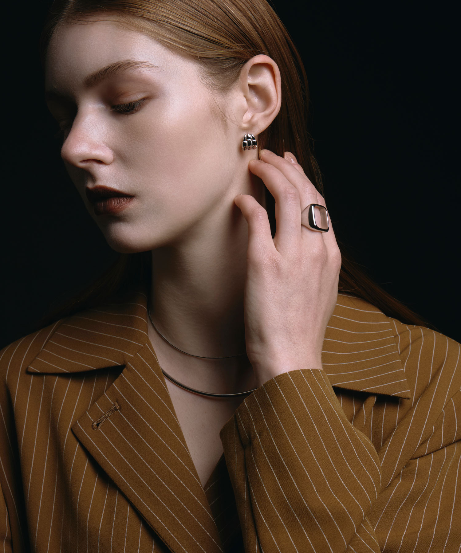 【シルバー】ワイドメッシュピアス | CENE セネ せね 金属アレルギー アレルギー対応 つけっぱなし サージカルステンレス シンプル シルバー レディース ピアス プレゼント