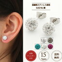 【エントリーで必ずポイント5倍進呈】ピアス SUS316L パヴェ pave ニッケルフリー レディース アクセサリー ステンレス シンプル ギフト 金属アレル...