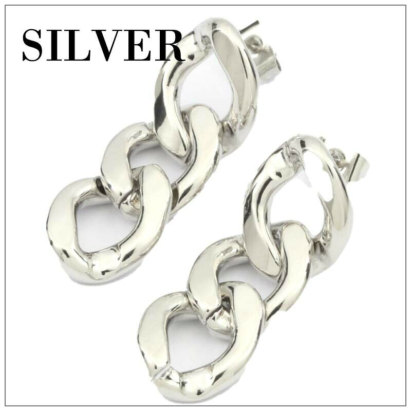 センフィルのピアス ニッケルフリー チェーン ピアス 18Kコーティング ステンレスポスト レディース アクセサリー ピアス 華奢 シルバー ゴールド シンプル ギフト プレゼント 金属アレルギー 送料無料｜アングル3