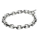 【cenote】シルバー925 ブレスレット メンズ【b0483】2面カット チェーン シンプル スタイリッシュ 鎖 カットアウト 細め silver925 腕輪 バングル 送料無料