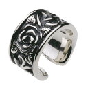 【cenote】シルバー925 イヤーカフ メンズ【z-e0107】薔薇 バラ トライバル パンク silver925 イヤカフ フェイクピアス 穴不要 片耳 ...