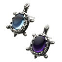 ポイント10倍【cenote】シルバー925 ピアス メンズ【e0616】タートル 亀 梵字 オム silver925 スタッドピアス 片耳 キャッチ付き 送料無料