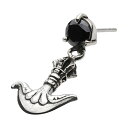 【cenote】シルバー925 ピアス メンズ【z-e0674】教具 仏具 ドルジェ バジュラ オリエンタル チャーム ジルコニア silver925 スタッド...