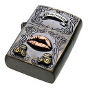 【cenote】ブラス オイルライター メンズ【z-s0055】リップ キスマーク ドル ドルマーク 真鍮 ライターケース ZIPPO ジッポ 送料無料