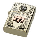 【cenote】ブラス オイルライター メンズ【s0062】スリーセブン 777 スロット 真鍮 ライターケース ZIPPO ジッポ 送料無料