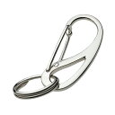【cenote】シルバー925 カラビナ メンズ【z-s0207】シンプル 無地 フック silver925 キーホルダー キーチェーン 送料無料