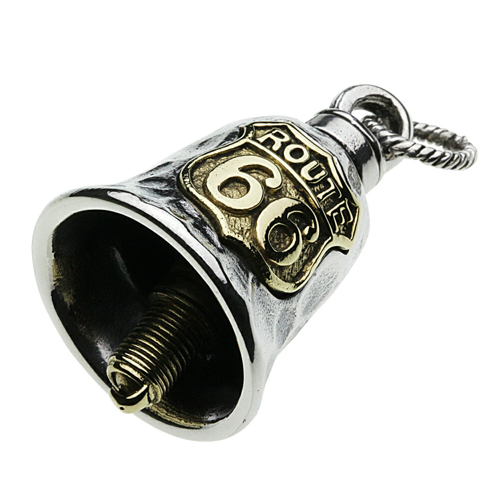 【セノーテ】 cenote-p0600 ルート66バイカーズ ベル ペンダント シルバー925 シルバーアクセサリー 純銀 925 ペンダント ルート66モチーフ シルバーアクセ アメリカンデザイン バイカーズベル 幸運のベル ガーディアンベル タリスマン アリゾナ