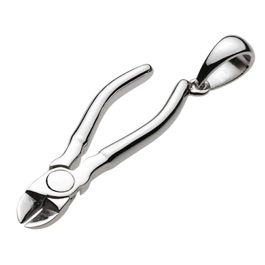 Rakuten - 【セノーテ】 cenote-p0773 工具 ニッパー 小 ペンダント シルバー925 シルバーアクセサリー 純銀 925 ペンダント ニッパー ペンチ 工具 職人 大工 電工 モチーフ ハンドツール 作業工具 メカニック ガレージ デザイン アクセサリー DIY クラフト 工具好き
