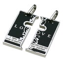 【cenote】ステンレス ペンダント メンズ【p5002】2個セット 左右セット ペア プレート シンプル ネックレス ペンダントトップ 送料無料