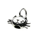 ポイント10倍【cenote】シルバー925 ペンダント メンズ【z-p0687】猫 ねこ 桜 さくら 小さめ silver925 ネックレス ペンダントトップ...