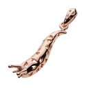 【cenote】シルバー925 ペンダント メンズ【z-p0704】なめくじ 桜 さくら ピンク silver925 ネックレス ペンダントトップ 送料無料
