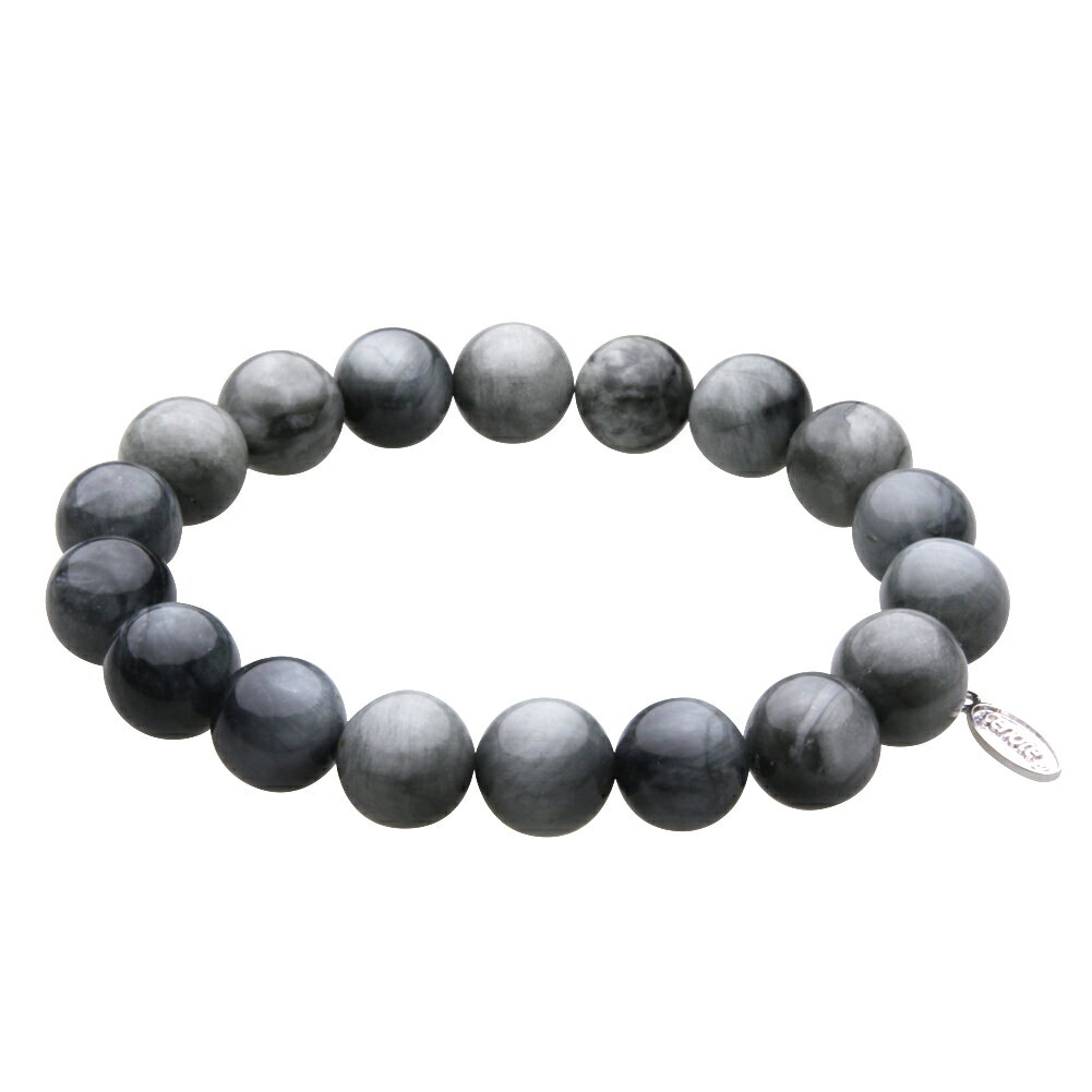 【cenote】パワーストーン ブレスレット メンズ【z-t0107】イーグルアイ 10mm 鷲目石 神の眼の石 天然石 お守り 数珠 腕輪 バングル 送料無料