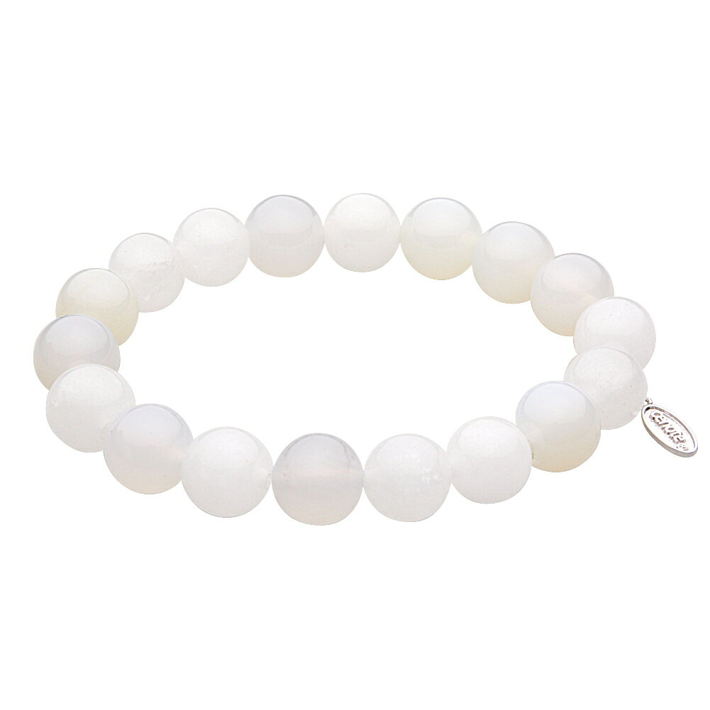 【cenote】パワーストーン ブレスレット メンズ【z-t1030】ホワイトジェイド 10mm 白翡翠 ジェイド 天然石 お守り 数珠 腕輪 バングル 送料無...
