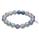 【cenote】パワーストーン ブレスレット メンズ【z-t1033】コスモオーラ 10mm アクアオーラ 宇宙石 天然石 お守り 数珠 腕輪 バングル 送料無料
