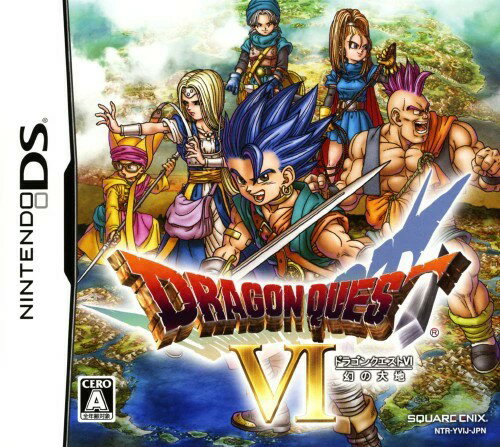 【レビューキャンペーン実施中】ドラゴンクエストVI -幻の大地- Nintendo DS ゲームソフト 任天堂 ニンテンドー 【中古】 【レビューキャンペーン実施中】ドラゴンクエストVI -幻の大地- Nintendo DS ゲームソフト 任天堂 ニンテンドー 【中古】