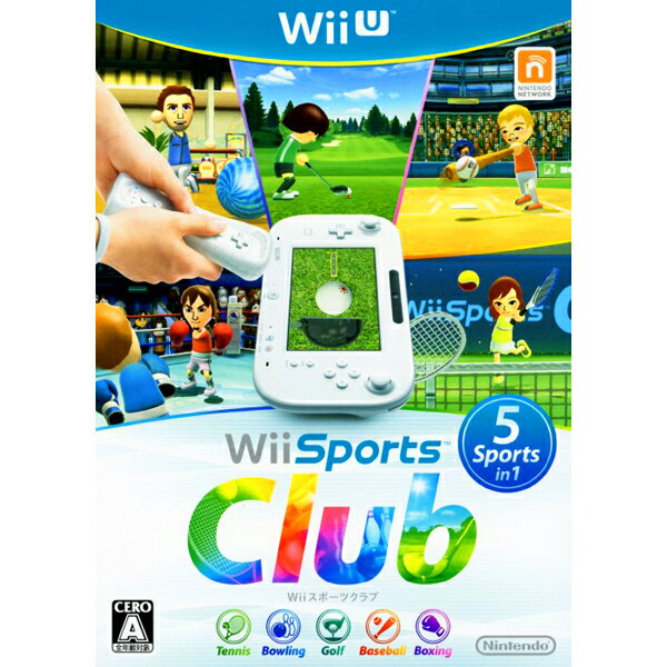 Wii Sports Club WiiU ゲームソフト 任天堂 ニンテンドー 【中古】