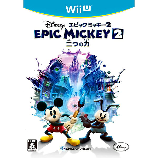ディズニーエピックミッキー2 〜二つの力〜 WiiU ゲームソフト 任天堂 ニンテンドー 【中古】