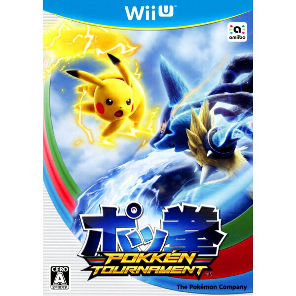 ポッ拳 POKKEN TOURNAMENT WiiU ゲームソフト 任天堂 ニンテンドー 【中古】