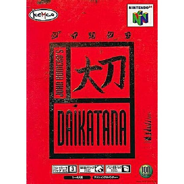 大刀(DAIKATANA) Nintendo 64 ゲームソフト 任天堂 【中古】