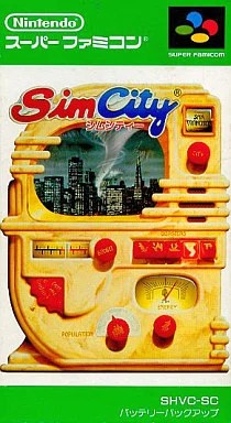 シムシティ スーパーファミコン ゲームソフト 任天堂 【中古】