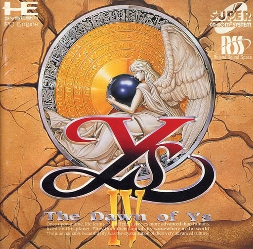 イースIV The Dawn of Y's PCエンジン スーパーCD-ROM2 ゲームソフト 【中古】
