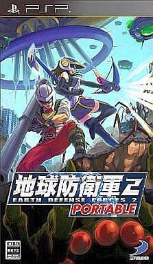 地球防衛軍2ポータブル PSP ゲームソフト SONY プレイステーションポータブル 【中古】