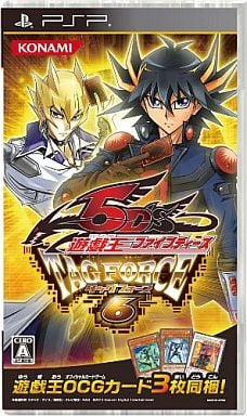 遊戯王ファイブディーズ タッグフォース 6 PSP ゲームソフト SONY プレイステーションポータブル 【中古】...