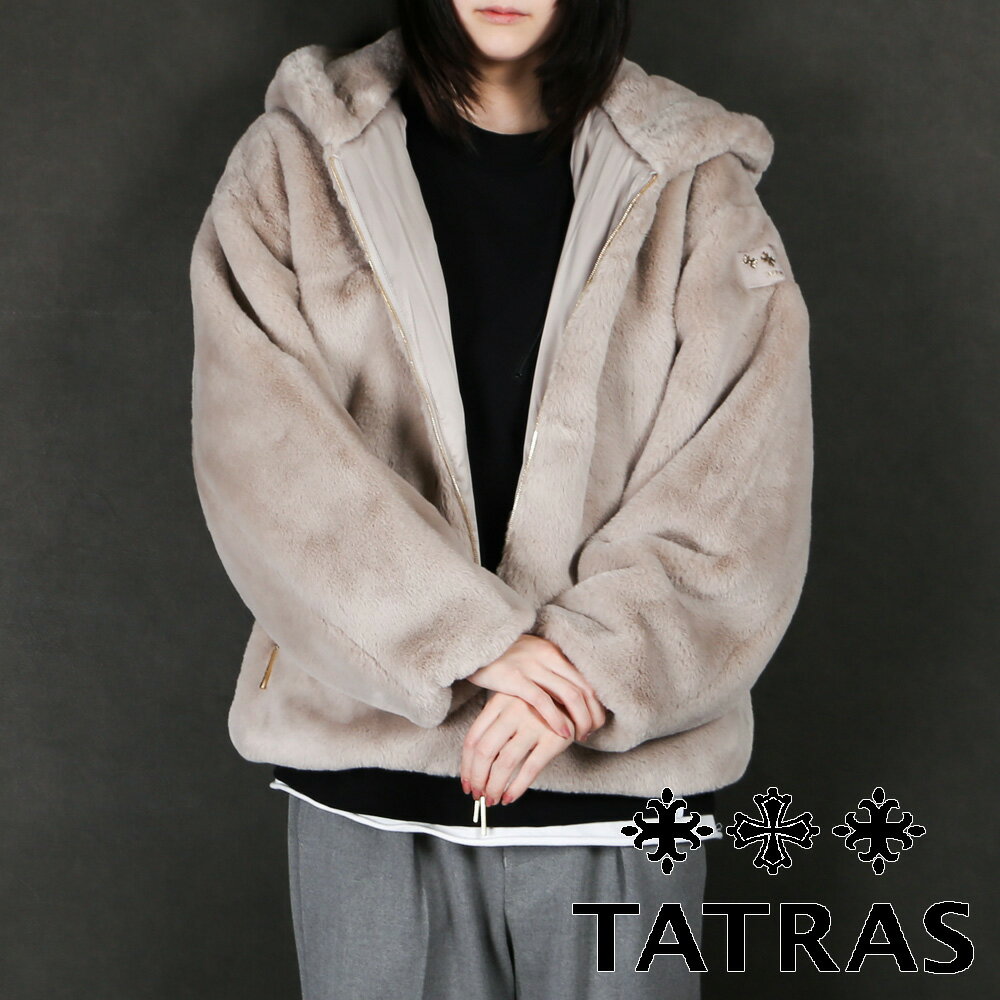 【TATRAS/タトラス】【レディース】 YUMOLA ユモラ - BLACK / フードブルゾン / LTAT24A4906-L【送料無料】のサムネイル