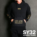 【SY32 by SWEET YEARS/エスワイサーティトゥバイスィートイヤーズ】【国内正規品】TEXTURE MIX P/O HOODIE / プルオーバー パーカー / 13502【メンズ】【送料無料】