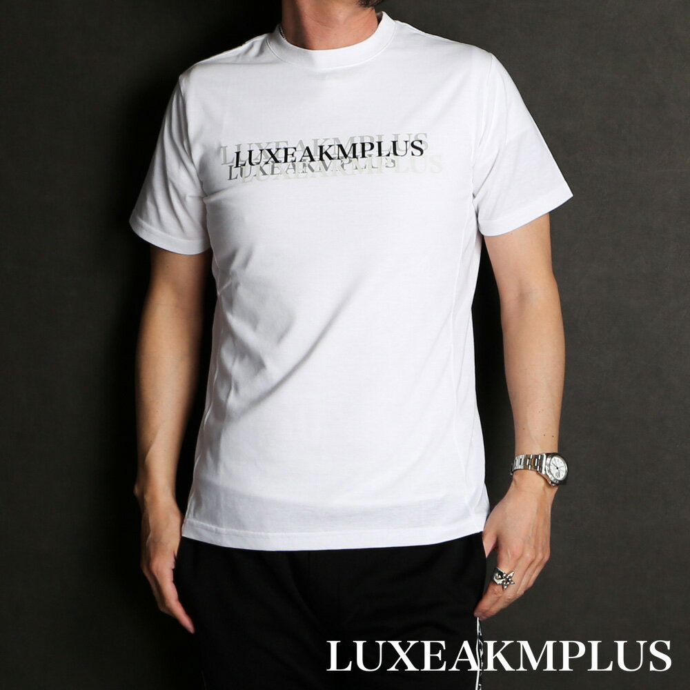 【LUXE AKM PLUS/リュクス エーケーエム プラス 】CONTINUOUS PATTERN T-SHIRTS / Tシャツ / LAT-23007【メンズ】