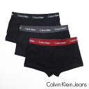 【Calvin Klein Jeans/カルバン・クライン ジーンズ】【国内正規品】3 PACK LOW RISE TRUNK - COTTON STRETCH / U2664 - Q2B【メンズ】【ユニセックス】【送料無料】