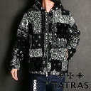 タトラス ボアジャケット メンズ 【TATRAS/タトラス】WEDAN / ウェダン / フードボアブルゾン / MTAT22A4859-L【メンズ】【送料無料】