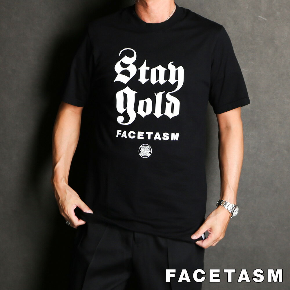 乐天商城 - 【FACETASM/ファセッタズム】STAY GOLD TEE / Tシャツ / MKS-TEE-U01【メンズ】【送料無料】