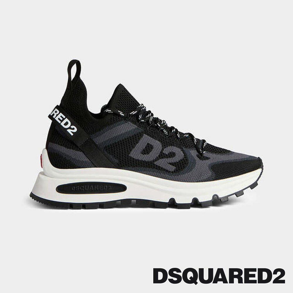 【国内正規品】【DSQUARED2/ディースクエアード】Run DS2 Sneakers / スリッポンスニーカー / S82SN0336/SJ59207273SS24　【メンズ】【送料無料】