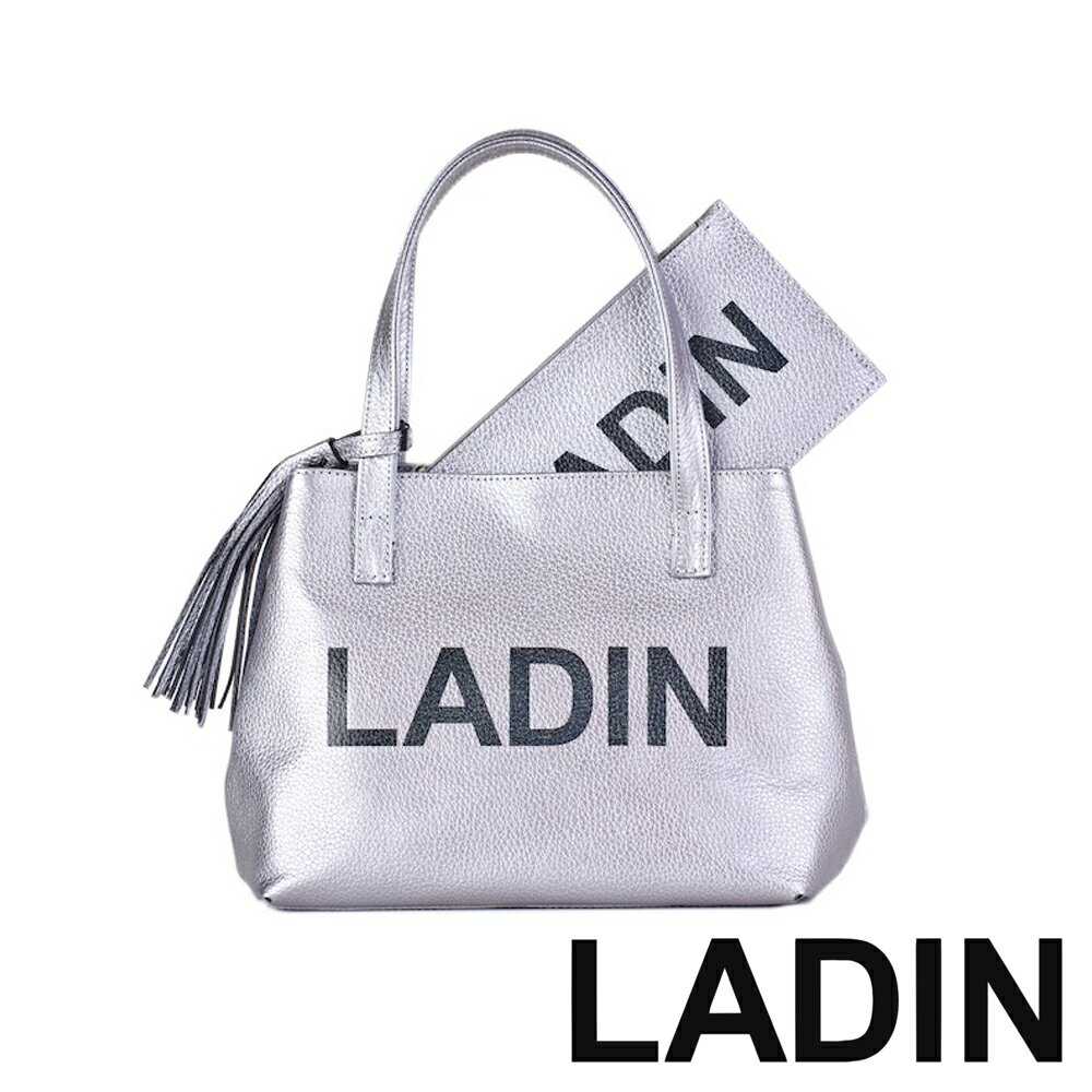 【LADIN/ラディン】Mini Tote Bag ： Silver / ミニトートバッグ / カートバッグ / ゴルフ / シルバー 【メンズ】【ユニセックス】【送料無料】